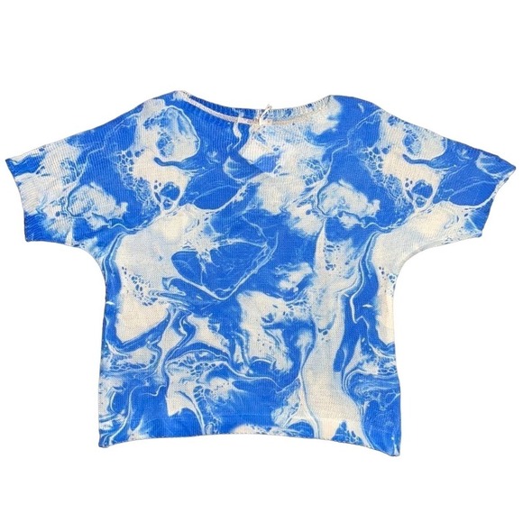 LUISA RICCI Short Dolman Sleeve Bateau Neck Sweater - Picture 2 of 4